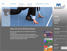 Tablet Screenshot of muensterland-medien.de
